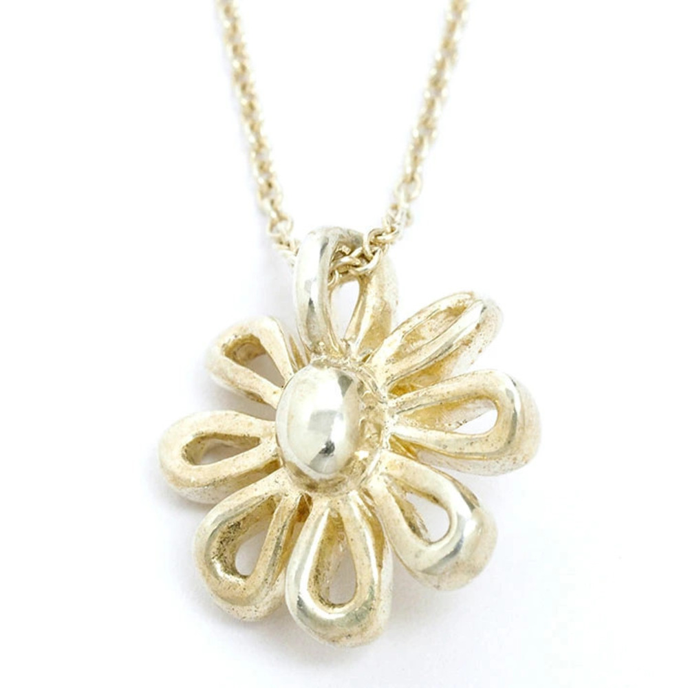 Tiffany Co Paloma Picasso Daisy Silver Pendant Silver